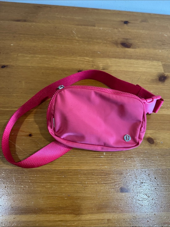 lululemon athletica Handbags - lululemon athletica Bright Pink Mini Belt Bag
